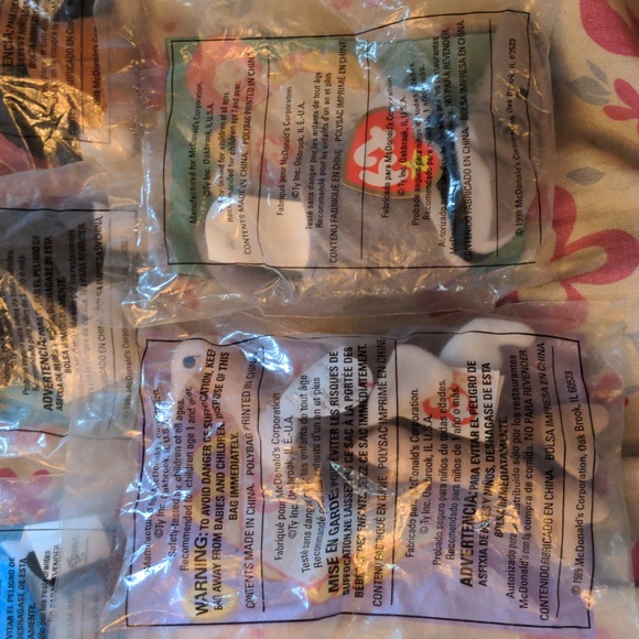 Sealed Mc Donalds Vintage Ty 1999 Stuffed Toy Animals Bundle 8 piece bundle lot - Picture 11 of 14